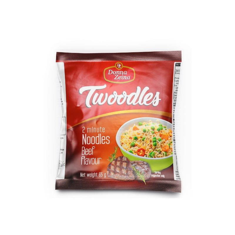 Twoodles Instant Noodles - Beef