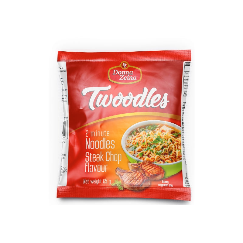 Twoodles Instant Noodles - Steak and Chops
