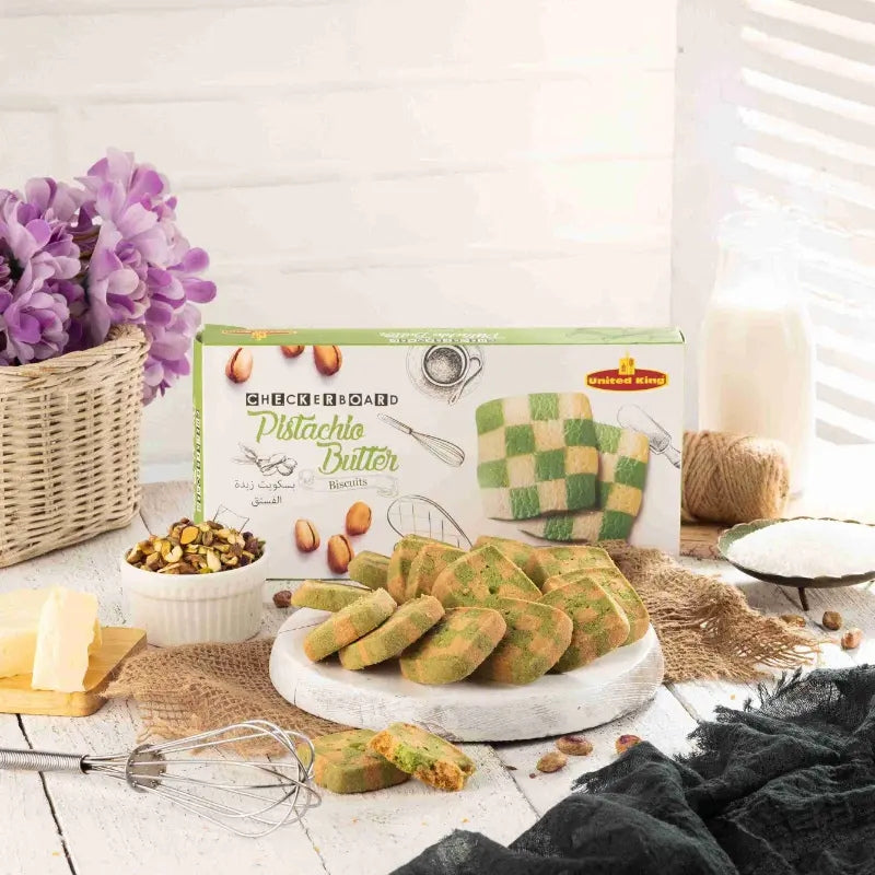 United King Pistachio Butter Biscuits