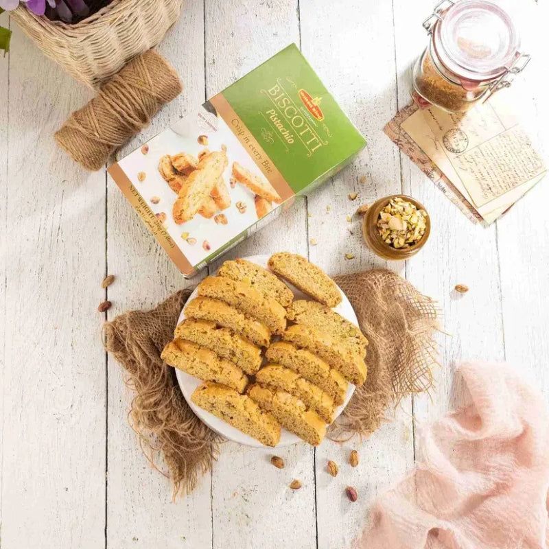United King Pistachio Biscotti