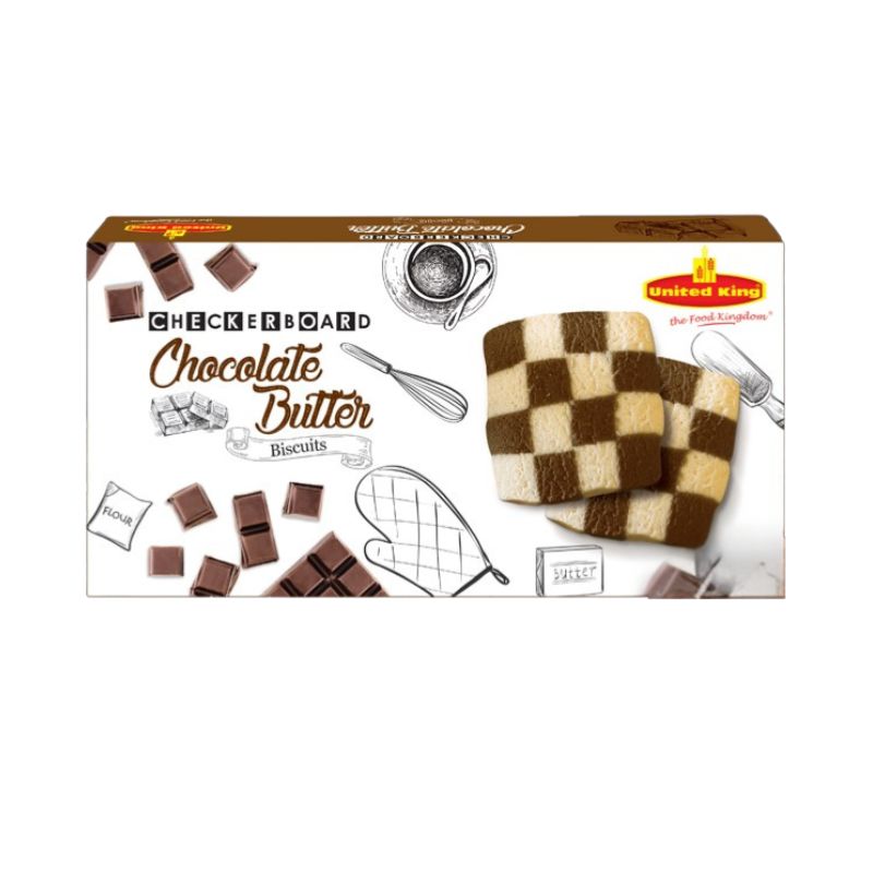 United King Chocolate Butter Biscuits