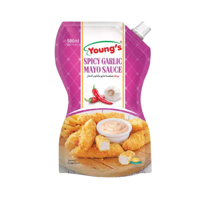 Youngs Spicy Garlic Mayo Sauce