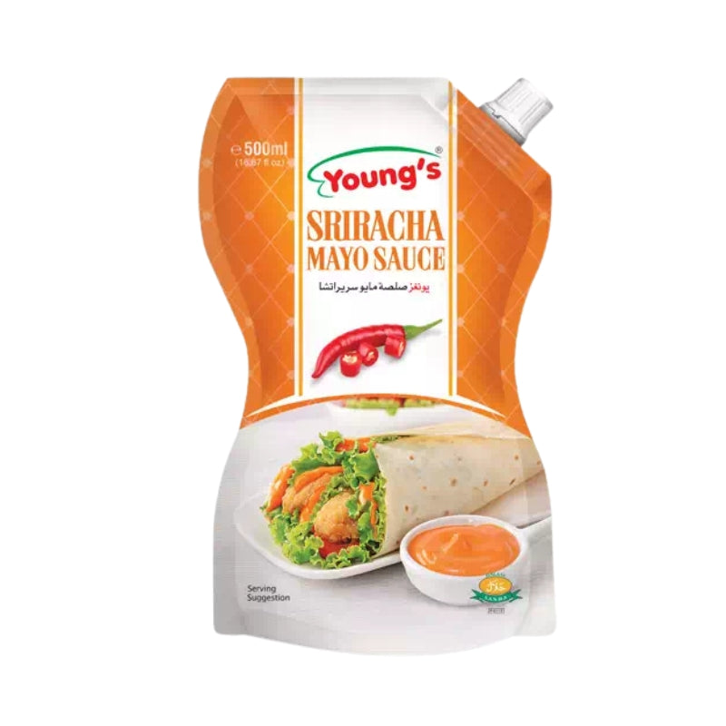 Youngs Sriracha Mayo Sauce